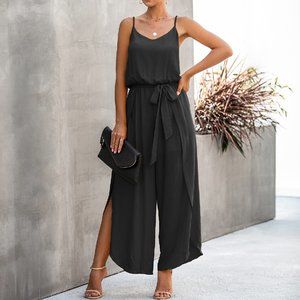 Pants & Jumpsuits - NEW PINK EMPIRE WAIST JUMPSUIT HAREM PANTS Pants & Jumpsuits - NEW PINK EMPIRE WAIST JUMPSUIT HAREM PANTS